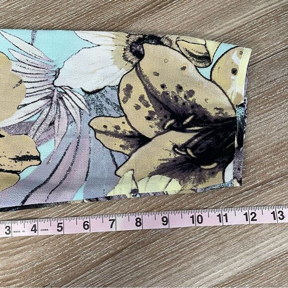 Fig and Flower Anthropologie Tunic Floral Dress Size Large - Picture 10 of 11